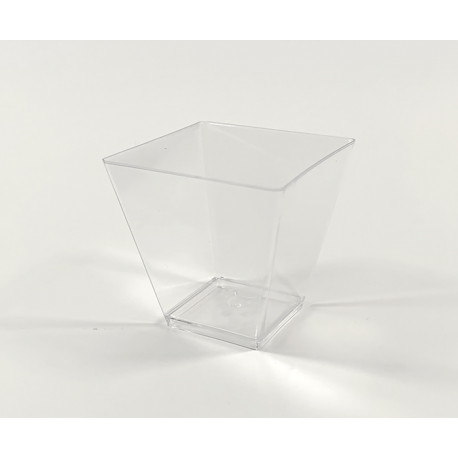 Креманка фуршетная (чашка) "Ромб" прозрачная 95 мл (25шт) в Тюмени